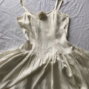 1940s SILKY wedding dress Project piece